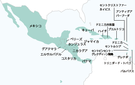 地図から記事を探す 中米 カリブ海地域 宗教情報センター